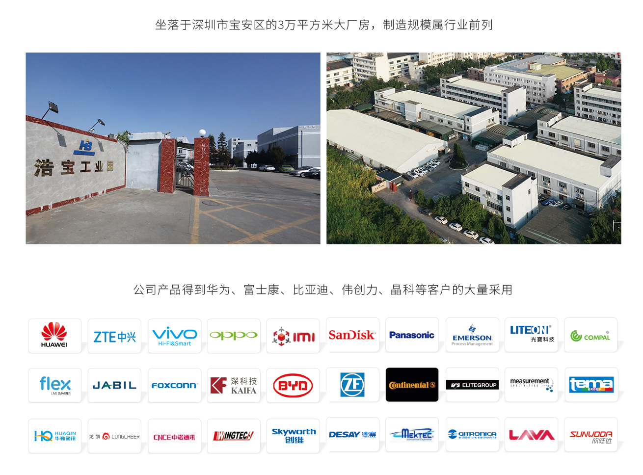 江南JN中国体育官方网站生产基地及部分客户